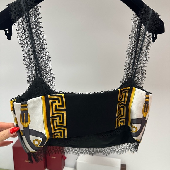 Versace Womens Barocco Rodeo Silk Crop - Picture 6 of 7